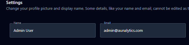 Prepopulated Settings