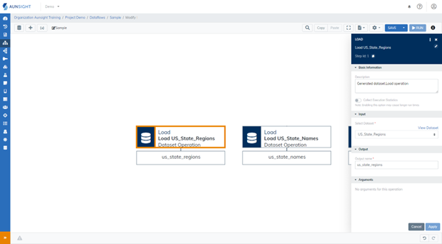 DatsetOperationDetails
