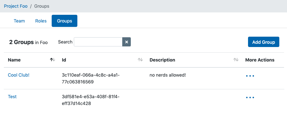 Groups tab screencap