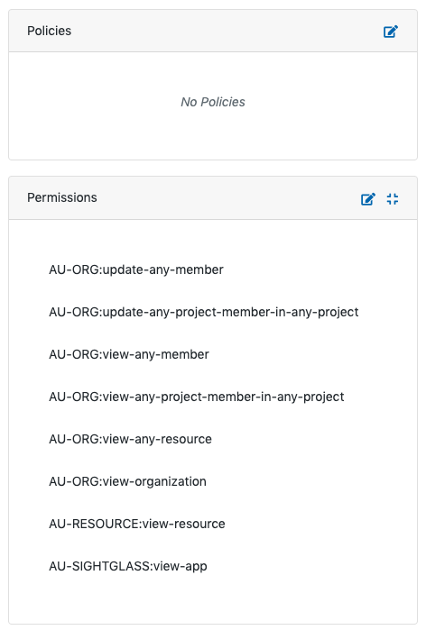 roles and permissions